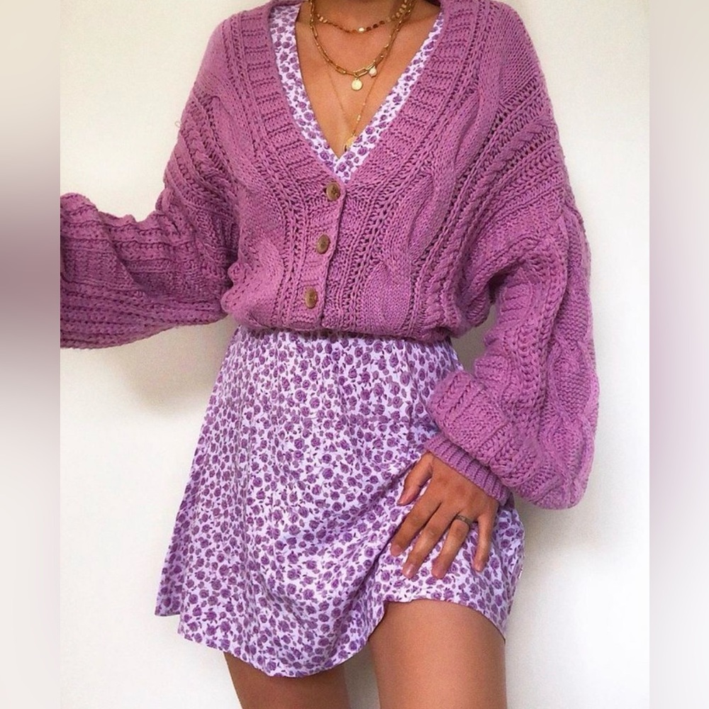 Floral Ruffle Mini Dress